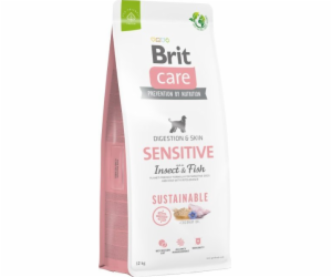 BRIT Care Dog Sustainable Sensitive  Insect & Fish Krmivo...