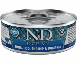 FARMINA N&D Cat Ocean Tuna  Cod  Shrimp