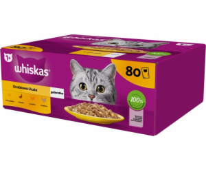 WHISKAS Poultry Feasts in Jelly - wet c