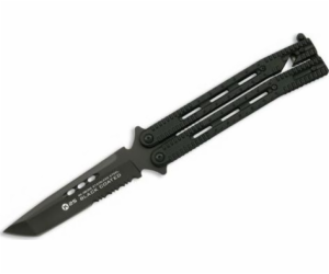 K25 Butterfly nůž K25 36215 Balisong Serr Black univerzální