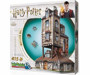 Taktické puzzle Harry Potter The Burrow 3D 280 dílků