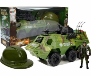 Figurka LEANToys Army Set Vojenské vozidlo Camo a figurka...