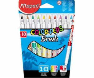 Maped Markers Colorpeps Brush 10 barev (175450)