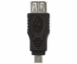 NEDIS redukce USB 2.0/ zástrčka USB micro B - zásuvka USB...