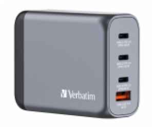 Cestovní adaptér Verbatim GNC-100, 3xUSB-C, USB-A