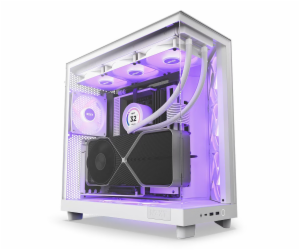 NZXT skříň H6 Flow RGB dvoukomorová / MidT / 3x120mm RGB ...