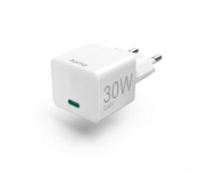 Hama rychlá USB nabíječka GaN, USB-C PD/QC 30 W