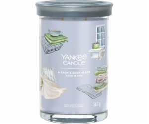 Svíčka ve skleněném válci Yankee Candle, Klidné a tiché m...