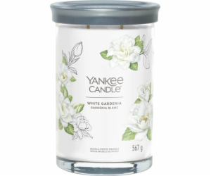 Svíčka ve skleněném válci Yankee Candle, Bílá gardénie, 5...