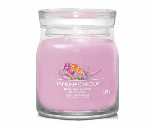 Svíčka ve skleněné dóze Yankee Candle, Ručně vázané květi...