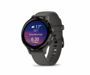 Garmin Venu 3S, Slate/Gray, Silicone band