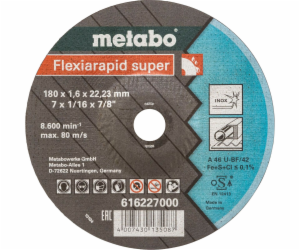 Metabo Flexiarapid super 180x1,6 x22,23 Inox