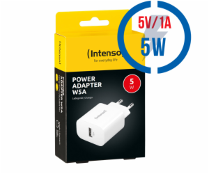 Intenso Power Adapter W5A white 1x USB-A 5W