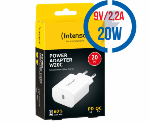 Intenso Power Adapter W20C white 1x USB-C 20W