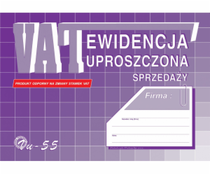 Michalczyk & Prokop Zjednodušená evidence tržeb VU-55