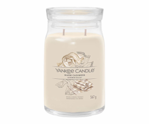 Svíčka ve skleněné dóze Yankee Candle, Hřejivý kašmír, 567 g