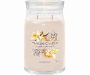 Svíčka ve skleněné dóze Yankee Candle, Vanilkové creme br...