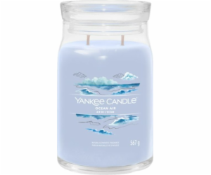 Svíčka ve skleněné dóze Yankee Candle, Oceánský vzduch, 5...