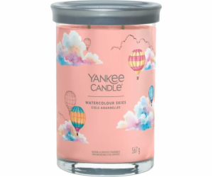 Svíčka ve skleněném válci Yankee Candle, Akvarelová obloh...