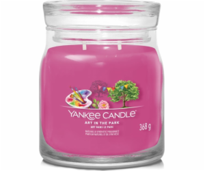 Svíčka ve skleněné dóze Yankee Candle, Umění v parku, 368 g