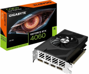 GIGABYTE VGA NVIDIA GeForce RTX 4060 D6 8G, 8G GDDR6, 2xD...