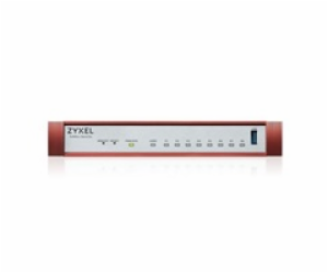 Zyxel USG FLEX 100HP Series, 8 Gigabit user-definable por...