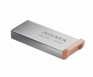 ADATA Flash Disk 32GB UR350, USB 3.2 Dash Drive, kov hnědá