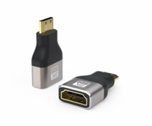 PREMIUMCORD Adapter 8K HDMI Typ A - mini HDMI Typ C, kovo...