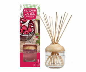 Aroma difuzér Yankee Candle, Červená malina, 120 ml, 12 s...