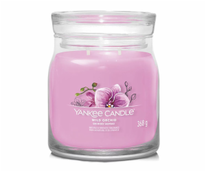 Svíčka ve skleněné dóze Yankee Candle, Divoká orchidej, 3...