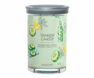 Svíčka ve skleněném válci Yankee Candle, Okurková limonád...