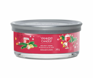 Svíčka ve skleněném válci Yankee Candle, Vánoční veselí, ...