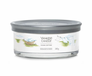 Svíčka ve skleněném válci Yankee Candle, Čistá bavlna, 340 g