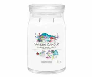 Svíčka ve skleněné dóze Yankee Candle, Čarovná zářící svě...