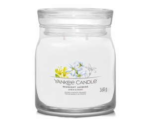 Svíčka ve skleněné dóze Yankee Candle, Půlnoční jasmín, 3...