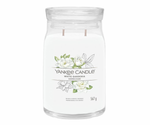 Svíčka ve skleněné dóze Yankee Candle, Bílá gardénie, 567 g