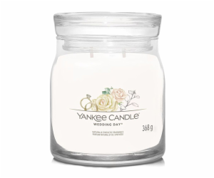 Svíčka ve skleněné dóze Yankee Candle, Svatební den, 368 g