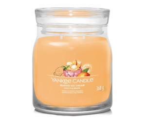 Svíčka ve skleněné dóze Yankee Candle, Mangová zmrzlina, ...