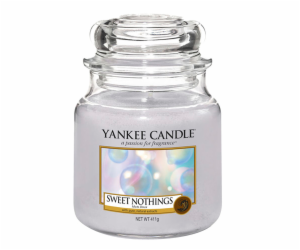 Svíčka ve skleněné dóze Yankee Candle, Sladké nic, 410 g