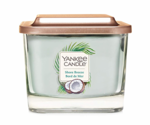 Svíčka ve skleněné váze Yankee Candle, Mořský vánek, 347 g