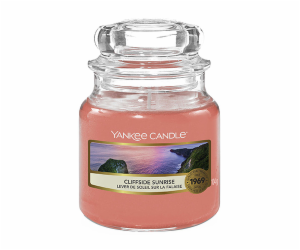 Svíčka ve skleněné dóze Yankee Candle, Východ slunce na ú...