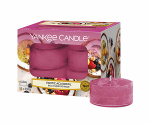 Svíčky čajové Yankee Candle, Miska exotických chutí, 12 ks