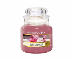 Svíčka ve skleněné dóze Yankee Candle, Sladké švestkové s...