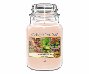 Svíčka ve skleněné dóze Yankee Candle, Tichá zahrada, 623 g