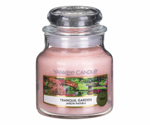 Svíčka ve skleněné dóze Yankee Candle, Tichá zahrada, 104 g