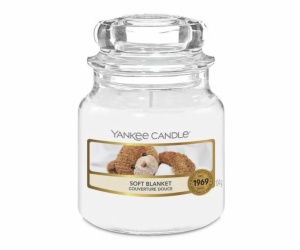 Svíčka ve skleněné dóze Yankee Candle, Jemná přikrývka, 1...