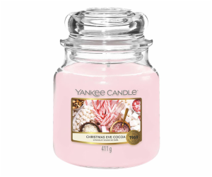 Svíčka ve skleněné dóze Yankee Candle, Vánoční kakao, 410 g