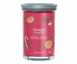 Svíčka ve skleněném válci Yankee Candle, Peprmintové suše...