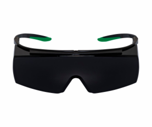 uvex super f OTG welding safety spectacles black/green