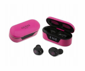 Guess True Wireless Stereo Earphones, růžová Nové